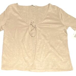 89th & Madison Fawn Heather Cardigan Sweater Women’s Small NWT